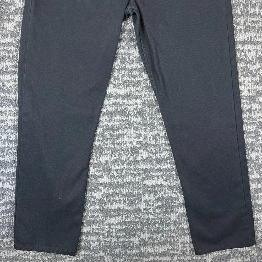 Calvin Klein Jeans Easy Fit Mens 30x30 Black Denim Straight Leg 100% Cotton